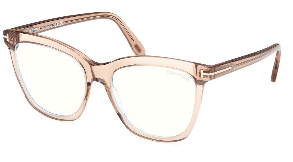 Tom Ford FT6042-B Transparent Butterfly Bluelight Frames